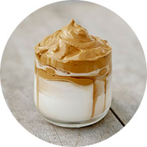 Мраморный айс-латте