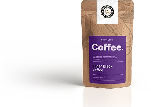 Чёрный кофе в стеклянной банке